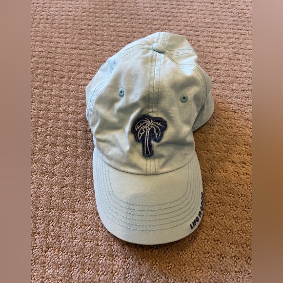 Life Is Good Accessories - Life is Good Palm Tree Embroidered Baseball Cap